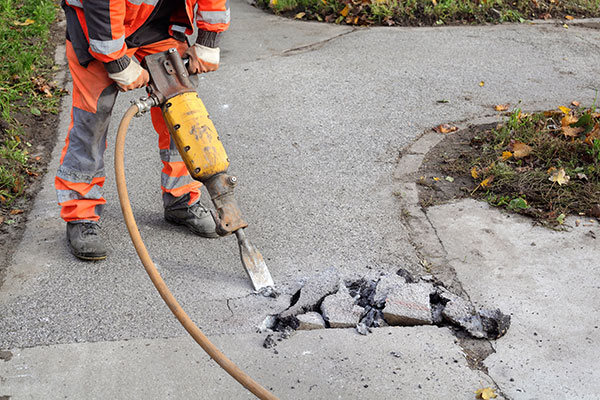 Sidewalk Removal